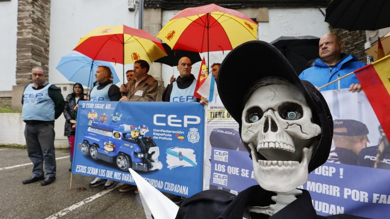 «A Mariña está abandonada, es una de las zonas de Galicia a la que menos policías nacionales y guardia civiles destinan»