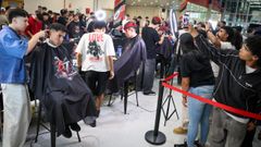 Batalla de barberos en Vilagarc�a