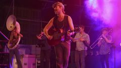 Arantza Rodr�guez tocaba el helic�n blanco