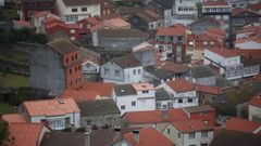 Vista general de Laxe