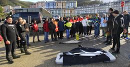 La jornada permiti� adquirir conocimientos para una primera atenci�n en varamientos de cet�ceos. 