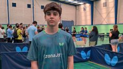 Mateo Lois, tras lograr el t�tulo auton�mico juvenil