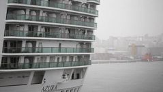 Uno de los cruceros que atrac� en la ciudad este a�o