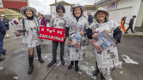 Cuatro ediles del ejecutivo de Camarias, el pasado ao