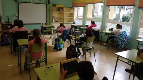 Alumnos del CRA Lena