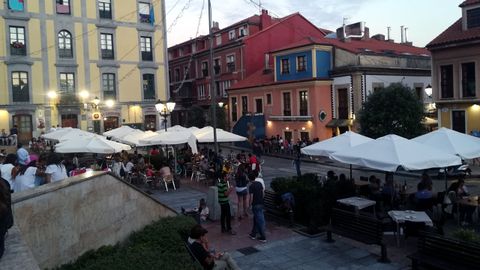 Plaza de Arturo Arias, en Cimavilla