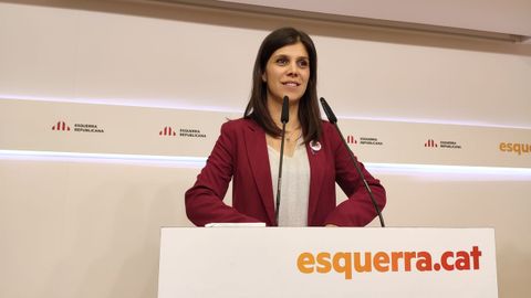 La portavoz de ERC, Marta Vilalta