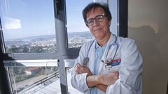 Juan Carlos Rodr�guez, jefe de medicina interna del �rea sanitaria de Pontevedra y O Saln�s