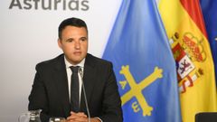 El consejero de Hacienda, Justicia y Asuntos Europeos, Guillermo Pel�ez