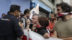 Manifestaci�n contra la ley mordaza en el a�o 2015