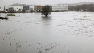 Inundaciones como consecuencia de la borrasca Joseph�en�Padr�n