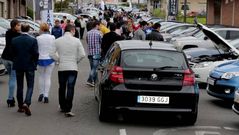 Veh�culos en venta en la pasada edici�n de Feirauto.