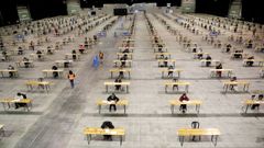 Oposiciones celebradas en Silleda en marzo del 2021