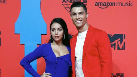 Georgina Rodríguez y Cristiano Ronaldo