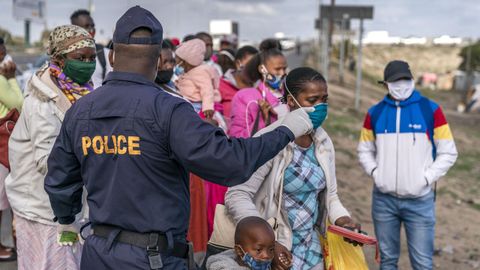 Imagen de Cape Town, en Sudfrica, que es el pis ms afectado por el coronavirus del continente