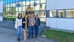 Iria Da Cu�a, Eva Mar�a Lantar�n, Augusto Gil y Mercedes Soto son los investigadores que participan en el estudio
