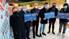 El acto entre Gadis y el Banco de Alimentos