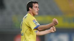 Christian Fern�ndez, en su primera etapa en Las Palmas