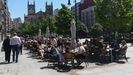 Una terraza de Gijn, en una imagen de archivo