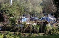 La �nica chabola habitada est� ocupada desde hace casi dos meses por una familia.