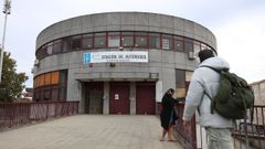 La estaci�n de bus de Ferrol, esta ma�ana.