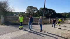 El alcalde, Jos&eacute; &Aacute;ngel Santos, visit&oacute; las obras