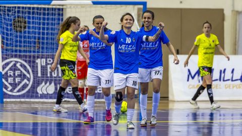 Amandinha, ocho veces mejor jugadora dle mundo, es la capitana del Melilla.