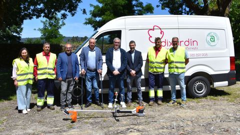 El Concello present� el servicio en el campo de la fiesta de Orto�o