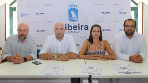 Furones, Tubío, Redondo y Suárez-Puerta comparecieron en rueda de prensa.