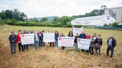 Los vecinos de San Mauro afectados por el PIA de Pontevedra