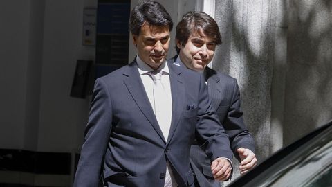 Alberto González Amador, a su salida del Tribunal Supremo el pasado mayo.