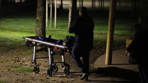 Crimen en el parque de Santa Margarita de A Coru�a