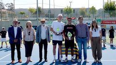 Entrega de trofeos del M15 de Sanxenxo