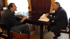 Reuni�n entre Anibal V�zquez y Jes�s S�nchez.Reuni�n entre Anibal V�zquez y Jes�s S�nchez 