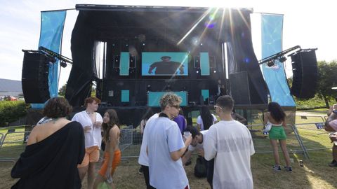 El año pasado también se celebró un festival de música electrónica