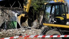 Imagen de archivo de unos trabajos de demolici�n.