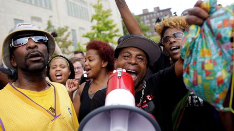 Protestas anti racistas en San Luis (Estados Unidos)