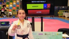 Leyre de la Iglesia fue una de las deportistas del Natural que venci en su categora.
