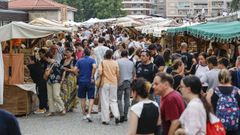 Mercado medieval de las fiestas de Ourense