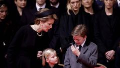 Blgica rinde un ltimo homenaje a la reina Fabiola