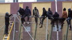 Nuevo asalto a la valla de Melilla