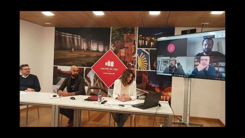 La alcaldesa de Lugo explica en rueda de prensa telemtica las medidas econmicas del Concello por el coronavirus