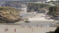 Playa de Fontela, en Barreiros