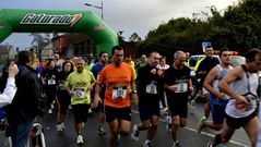 Salida de la carrera en categor�a absoluta