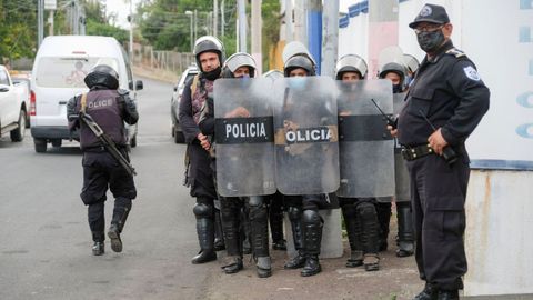 Polic�a de Nicaragua, en una imagen de archivo