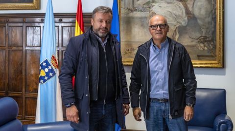 Luciano Rivero Cuquejo y José Manuel Baltar