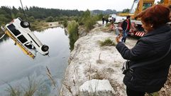 Retirada de una cantera de B�scuas de los veh�culos robados en Conelec para transportar cobre robado