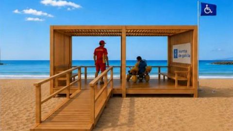 El equipamiento estar� operativo en julio e incorporar� espacios amplios para el tr�nsito de sillas de ruedas y otros dispositivos de apoyo.