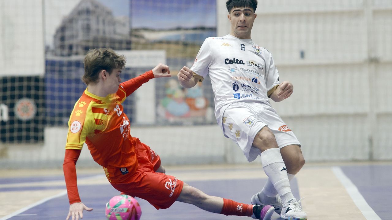 David Novoa, en el cinco ideal de la jornada en Primera División de fútbol sala