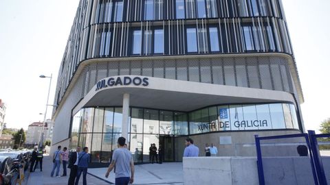 Nuevo edificio de los juzgados de Pontevedra